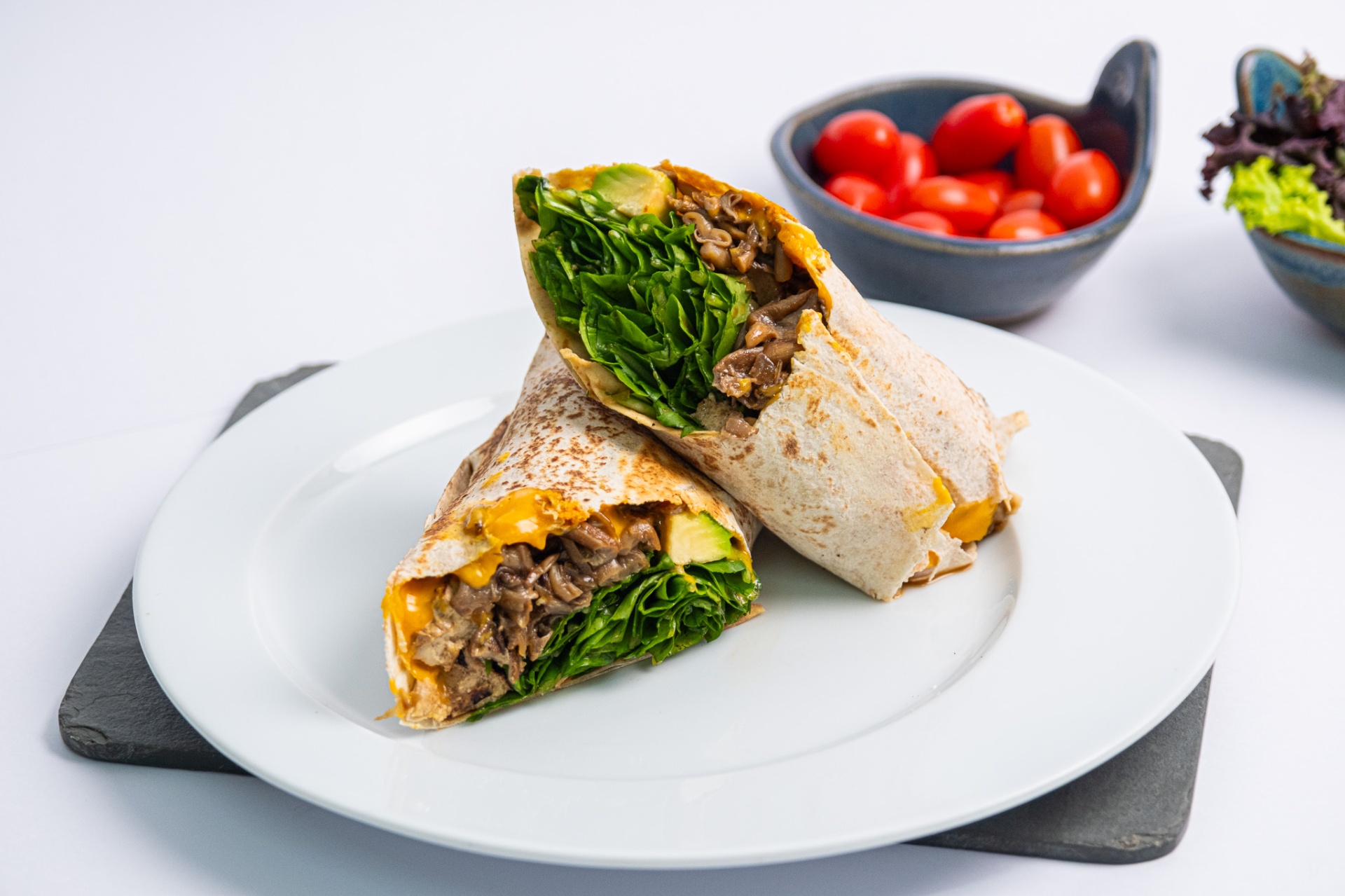 Wrap de Tofu c/ Cogumelos